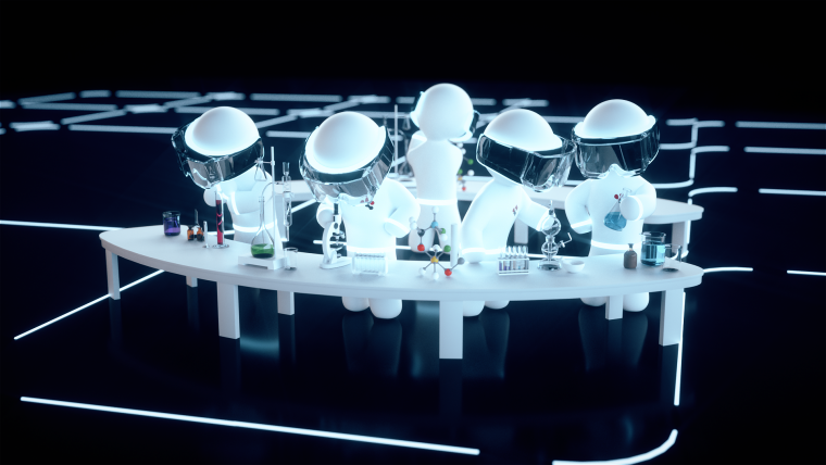 Minions in lab